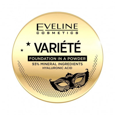 Pudra, Eveline Cosmetics, Variete, Foundation in a Powder, 03 Light Vanilla foto