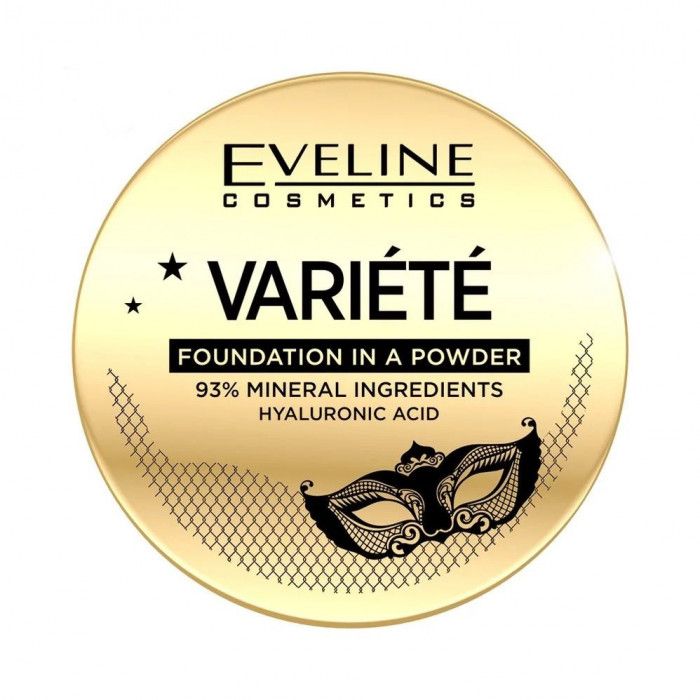 Pudra, Eveline Cosmetics, Variete, Foundation in a Powder, 03 Light Vanilla