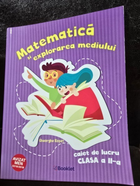 Matematica si explorarea mediului. Caiet de lucru clasa a II-a - Gheorghe Roset