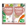 Supa Instant Bio cu 5 Legume &amp; Psyllium Nat-Ali, 2x8.5g, Fara Ulei de Palmier, Bogata in Fibre, Produs Franta