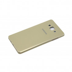 Capac Baterie Samsung Galaxy A700F A7 Gold + Husa Ultra Thin