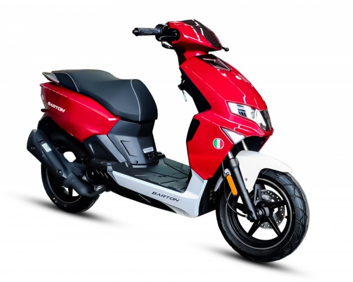 Scuter Barton Active 50cc, culoare rosu Cod Produs: MX_NEW MXACTIVE50R