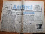 Ziarul adevarul 8 decembrie 1990-art. &quot; ce inseamna azi sa fii roman &quot;