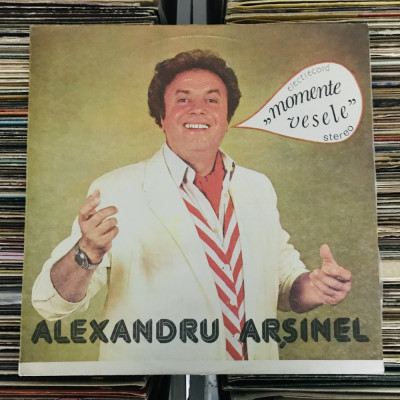 Disc Vinil ALEXANDRU ARȘINEL &amp;ndash; Momente Vesele (1988) foto