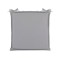 Perna pentru scaun, 40x40 cm, Rezistent la apa, Gri, Poliester/Spuma, ATU-080304