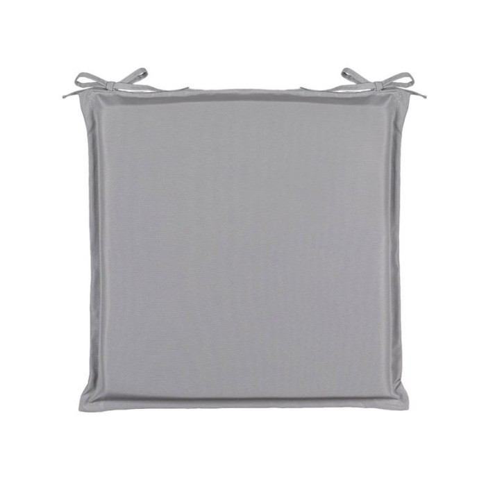 Perna pentru scaun, 40x40 cm, Rezistent la apa, Gri, Poliester/Spuma, ATU-080304