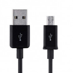 Cablu Date Si Incarcare Micro USB, Negru foto