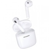 Casti Bluetooth Rock Space EB100, TWS, Universal, Alb