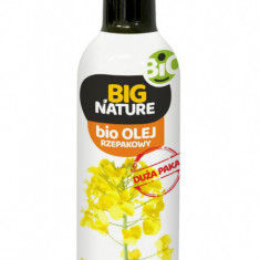 Ulei de rapita bio 375 ml Big Nature presat la rece