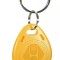 Tag de proximitate RFID cu cip 125KHz read only - Galben