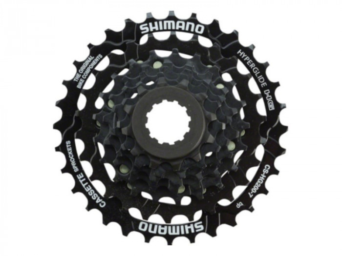 Bloc de pinioane pe caseta Shimano CS-HG200-7, 7 viteze, 12-14-16-18-21-26-32T PB Cod:ECSHG2007232T