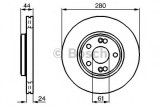 Disc frana RENAULT SCENIC I (JA0/1) (1999 - 2003) BOSCH 0 986 478 734