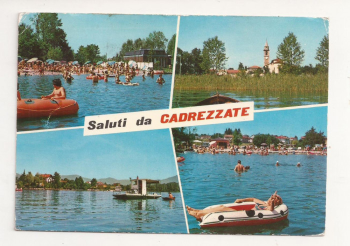 FA2 - Carte Postala - ITALIA - Saluti da Cadrezzate, circulata 1976