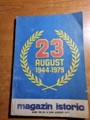 revista magazin istoric august 1979