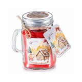 Lumanare parfumata Craciun aroma Mar si Scortisoara cm 7 x 5 x 8,5 H