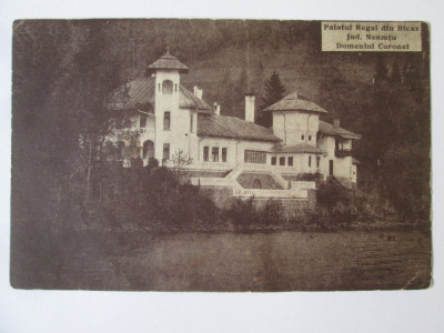 Bicaz(Neamț):Palatul regal/Domeniul coroanei,carte poștala necirc.circa 1911 foto