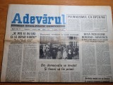 Adevarul 7 ianuarie 1990-bucuresti revenire la viata normala,economia incotro?