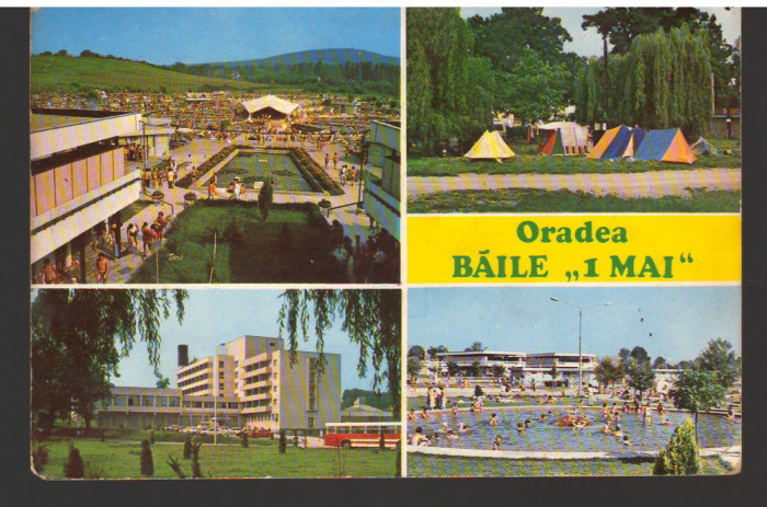 CPIB 19399 CARTE POSTALA - ORADEA BAILE &quot;1 MAI&quot;, MOZAIC