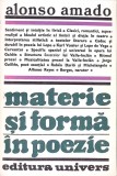 MATERIE SI FORMA IN POEZIE-ALONSO AMADO-273695