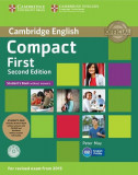 Compact First Student&#039;s Pack (Student&#039;s Book without answers with CD ROM, Workbook without answers with audio) - Paperback brosat - Peter May - Cambri