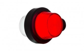 Lampa de gabarit neon LD2606 alb-rosu foto