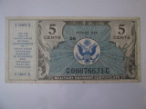 Statele Unite ale Americii 5 Cents Military Payment Certificates 1948-1951