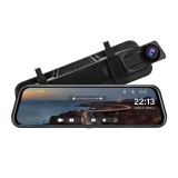 Cumpara ieftin Camera DVR Video Dubla Tip Oglinda Techstar&reg; NPro, cu Night Vision, Inregistrare Ciclica, Camera Marsarier Inclusa, Rezolutie Full HD Si 1080P Spate,