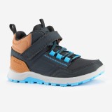 Bocanci mid NH500 drumeție, mărimi 28-34 gri băieți, Quechua