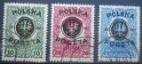 1918 SERIE POLONIA, Stampilat