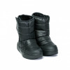 Ghete Fete Bibi Urban Boots New Black cu Velcro Imblanite 28 EU, Negru, BIBI Shoes