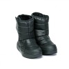 Ghete Fete Bibi Urban Boots New Black cu Velcro Imblanite 35 EU, Negru, BIBI Shoes