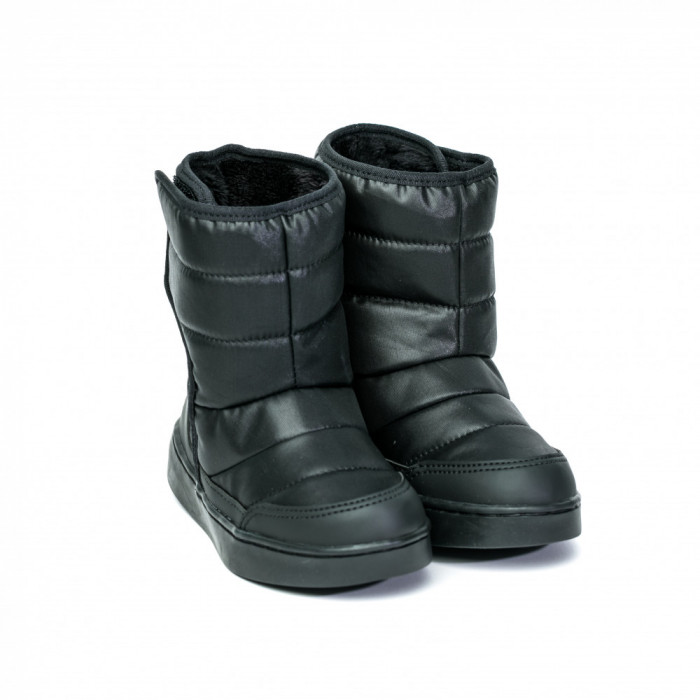 Ghete Fete Bibi Urban Boots New Black cu Velcro Imblanite 32 EU