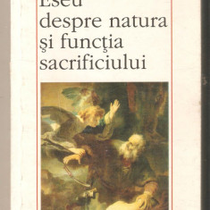 Eseu despre natura si functia sacrificiului-Marcel Mauss