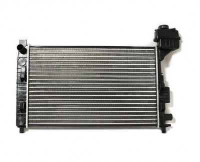 Radiator racire Mercedes Clasa A (W168), 07.1997-08.2004, A140/A160/A190, motor 1.4, 60 kw; 1.6, 75 kw; 1.9, 92 kw, benzina, cutie manuala, cu/fara A foto