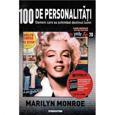 - 100 de personalitati - Oameni care au schimbat destinul lumii - Nr. 20 - Marilyn Monroe - 119690 foto