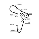 Curea distributie Audi: A3, A4 B8, A5, A6, Q5; Seat: Altea, Exeo, Leon, Toledo 3; Skoda Octavia 2, Superb 2, Yeti ; VW: Eos, Golf Plus V, Golf 6, Pas