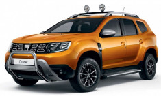 Bullbar cu Logo (Dacia Original) pentru Dacia Duster II (2018-) foto