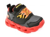 Cumpara ieftin Pantofi sport SKECHERS negri, THERMO-FLASH, din material textil