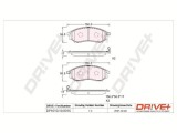 Dr!ve+ DP1010.10.0016 set placute frana,frana disc