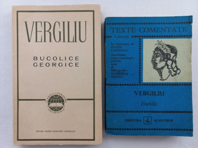 VERGILIU - BUCOLICE. GEORGICE + ENEIDA. EDITIE COMENTATA foto