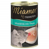 Cumpara ieftin Hrana umed-lichida pisici, Miamor Vital Drink cu ton, 135 ml