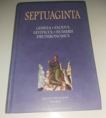 Biblia Septuaginta, Polirom, Index termeni limba greacă. Editie Princeps. foto