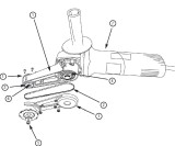 Braț de schimb pentru freza electrică - carcasă MIN.FG.ARM001