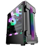 Sistem GAMING Tranquility, 8th-Gen Intel&reg; SIX-CORE&trade; i5-8400 4.00GHz Turbo, 8GB DDR4, 128GB SSD + 1TB HDD, GeForce GT710 2GB GDDR3 NewTechnology Media