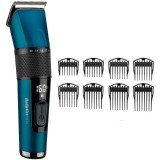 Aparat de tuns parul BaByliss E990E, Lame din otel japonez, 8 accesorii