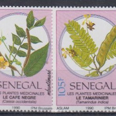 Senegal 1990 - Flori, flora, serie neuzata