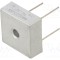 Punte redresoare monofazată Urmax 800V 25A 400A THT DC COMPONENTS