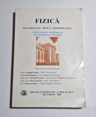 Cornelia Trutia - Fizica, Electricitate, Optica, Termodinamica, Teste foto