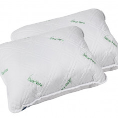 Set 2 Perne Somnart matlasate Aloe Confort 60x60 cm Relax KipRoom