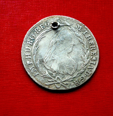 Moneda medievala 20 KREUZERI 1779 foto